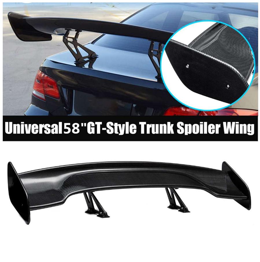 Spoiler Universal Lățime Reglabilă 58" Stil GT pentru Portbagaj