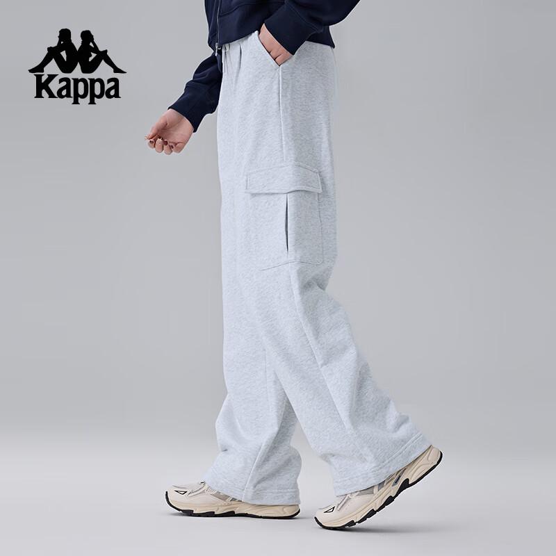 Kappa Women s Knit Straight-Leg Cargo Pants M