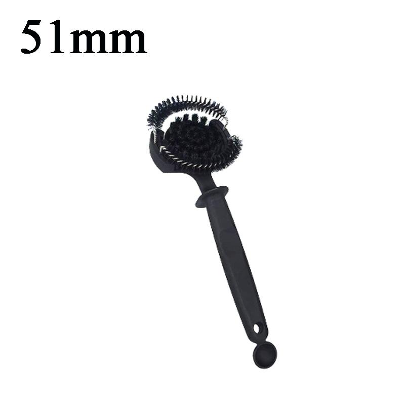 

51/58mm Grinder Brush Removable Round Semi-automatic Espresso Group Brewing Head Home Kitchen Bar Coffee Machine Cleaning Tools