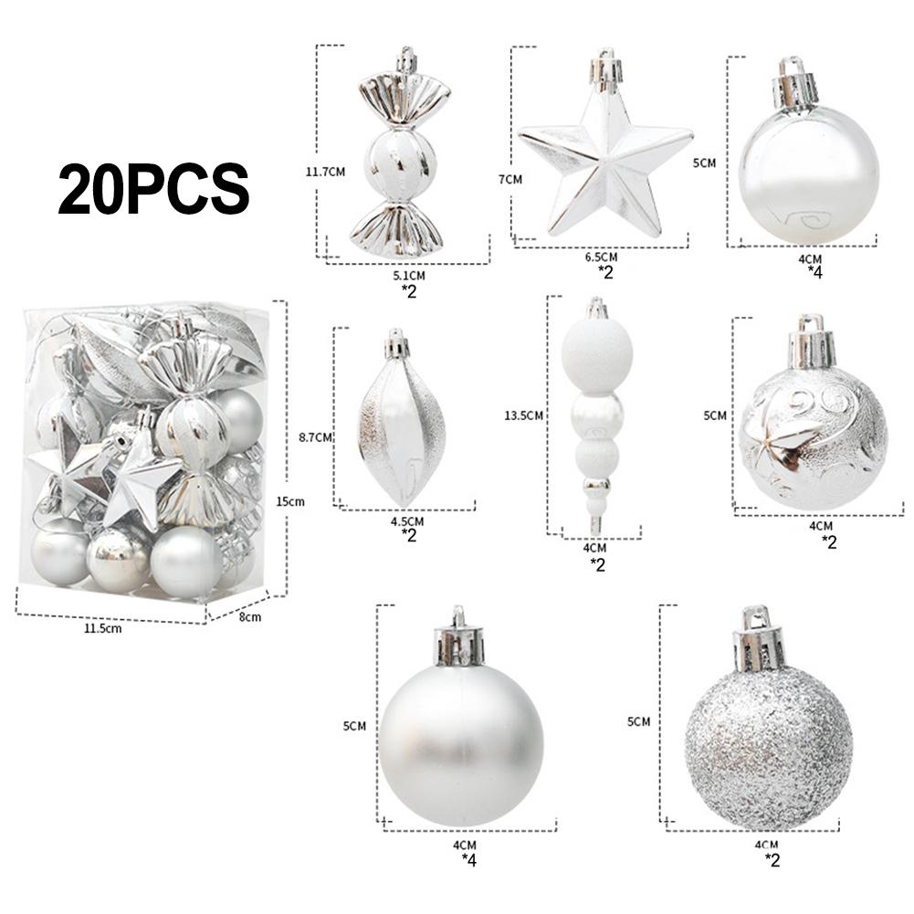 Christmas Ball Ornaments Holiday Wedding Party Exquisite Looking Package Contents Perfect For Tree Decorations
