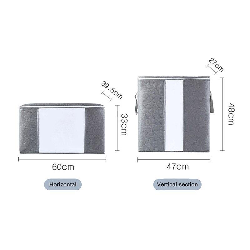 Home Storage Foldable Bag Waterproof Oxford Fabric Bedding Pillows Quilt Storage Bags Clothes Storage Bag Organizer Box