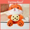 Adorable Plush Bear Keychain Soft Toy Couple Gifts For Kids Customizable 12cm