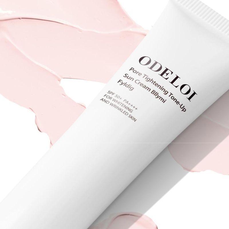 ODELOI Pore Tightening Tone-Up Sun Cream Bllymi Fyldig 50ml