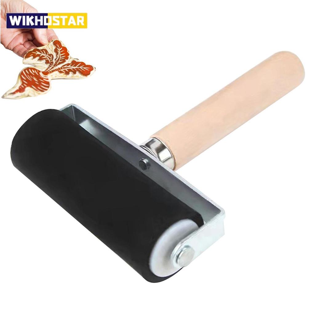 Gumowe wałki brayer z 3 rozmiarami do rzemiosła Wałki brayer do grafiki narzędzie brayer wszechstronne narzędzie