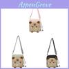 Capybara Fashion Cartoon Small Shoulder Bag With Printed Design For Casual Outings