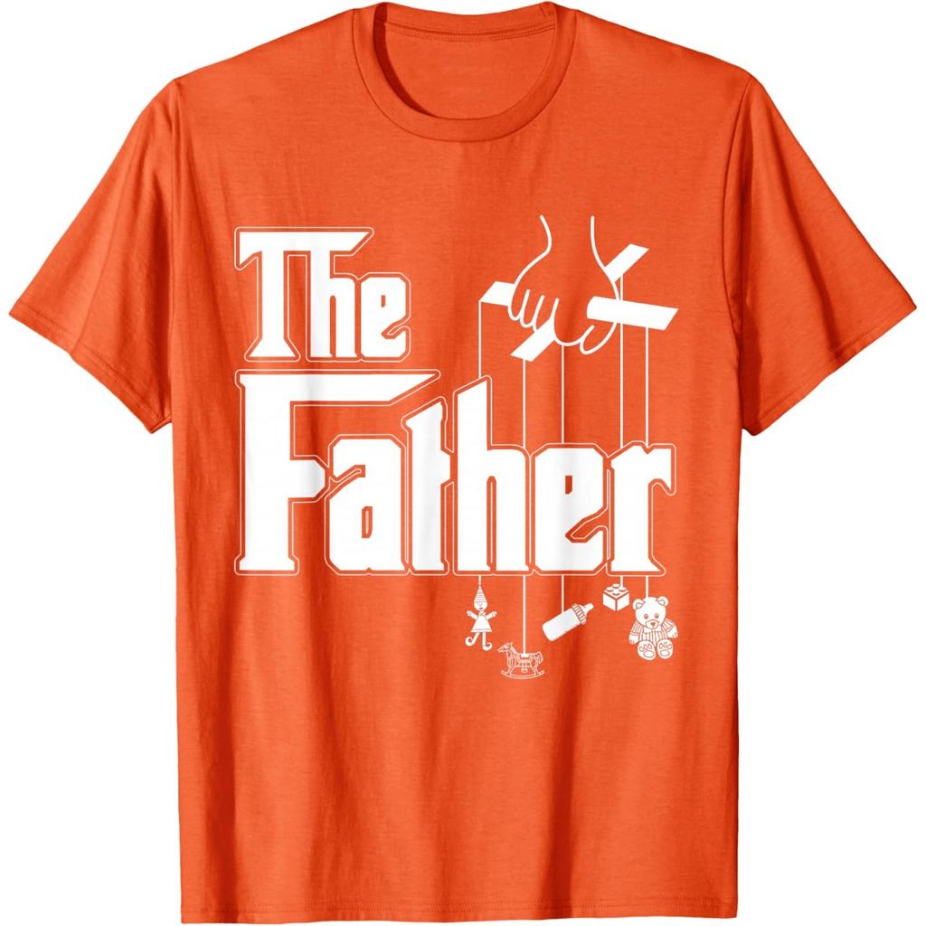 The Father Puppet Design Graphic Tee Unisex's Short Sleeve Casual Cotton T-Shirt