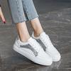 Fashion Women's Vulcanized Walking Running Shoes Women's Casual Lightweight Casual Tennis  Sports Shoes 2025 New White Flat Shoes
