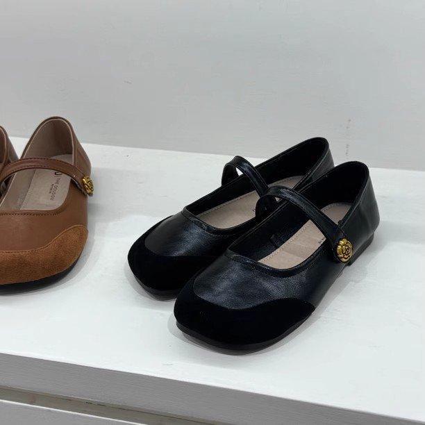 Mary Jane Shoes Soft Soles Do Not Tire the Feet Women's Shoes Summer Pumps Ballet Single Shoes One Foot Lazy