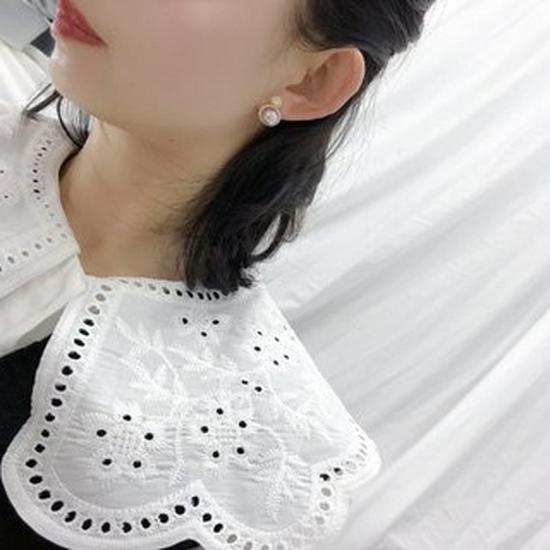 Elegant Songyuan Pearl Stud Earrings: Multiple Colors, Round Mantou Design, Light Luxury Fashion