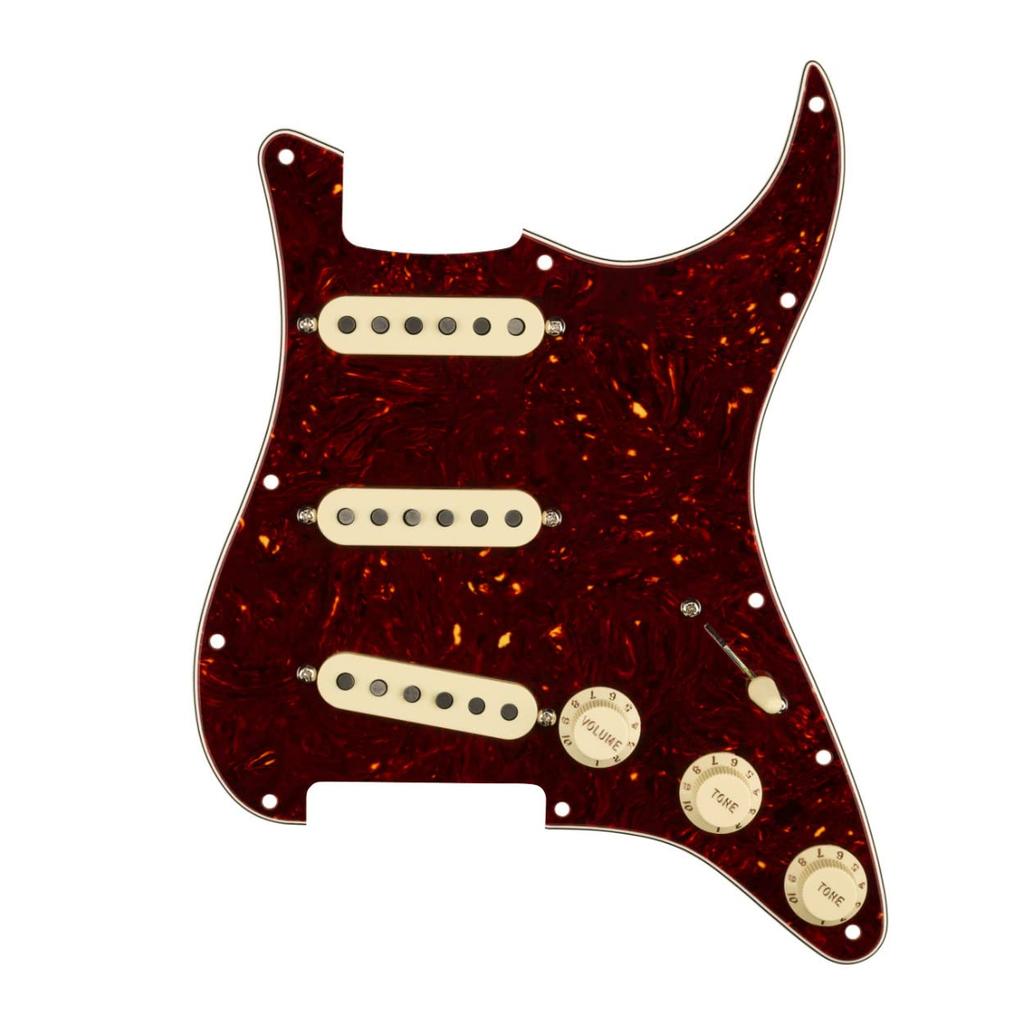 Fender Custom Shop '69 SSS Pre-Wired Strat Pickguard Tortoise Shell 11 Hole