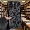 Black Roses On White Luxury Anti-Slip TPU Phone Case For Xiaomi Redmi Note 15 14 13 12 11 10 9 Pro Full Protective Cover
