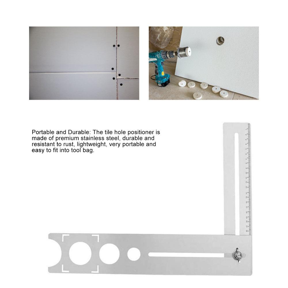 Portable Design Marble Punching Tool Drilling Guide Finder  For Tile Installation