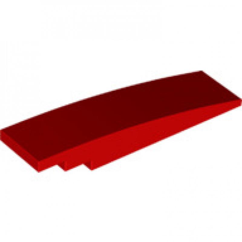 50g MOC 42918 Curved Slope Brick 8x2 Small Particle Building Blocks DIY Props Standard красный