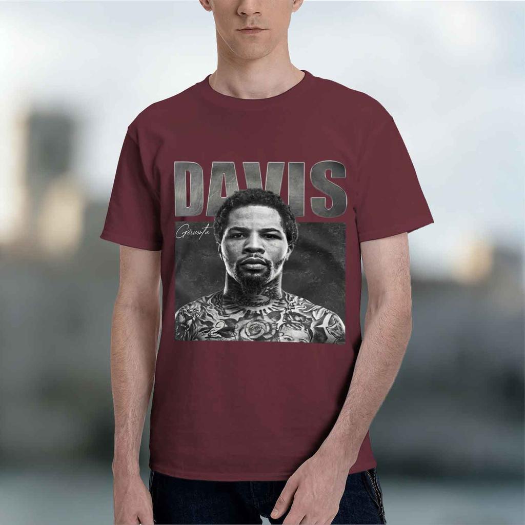 Gervonta Davis Portrait Tattooed Boxing The Boxings Inkfil Unisexs Clothing Unisexs Crew Neck Tshirt 2026 New Model Unisexs Shorts