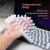 Silicone Manicure Keyboards Protectors for 14 for Long Nails Art Users Thin Washable Reusable