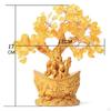 Crystal Feng Shui Bonsai Lucky Tree for Desk Store Prosperity Spiritual Fortune Good Luck Ornaments