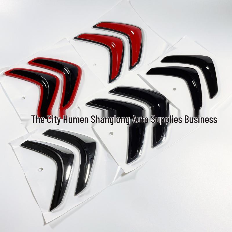 Citroen Car Logo Sticker for Sega C4L, C3, C6, Elysée, DS5 Models