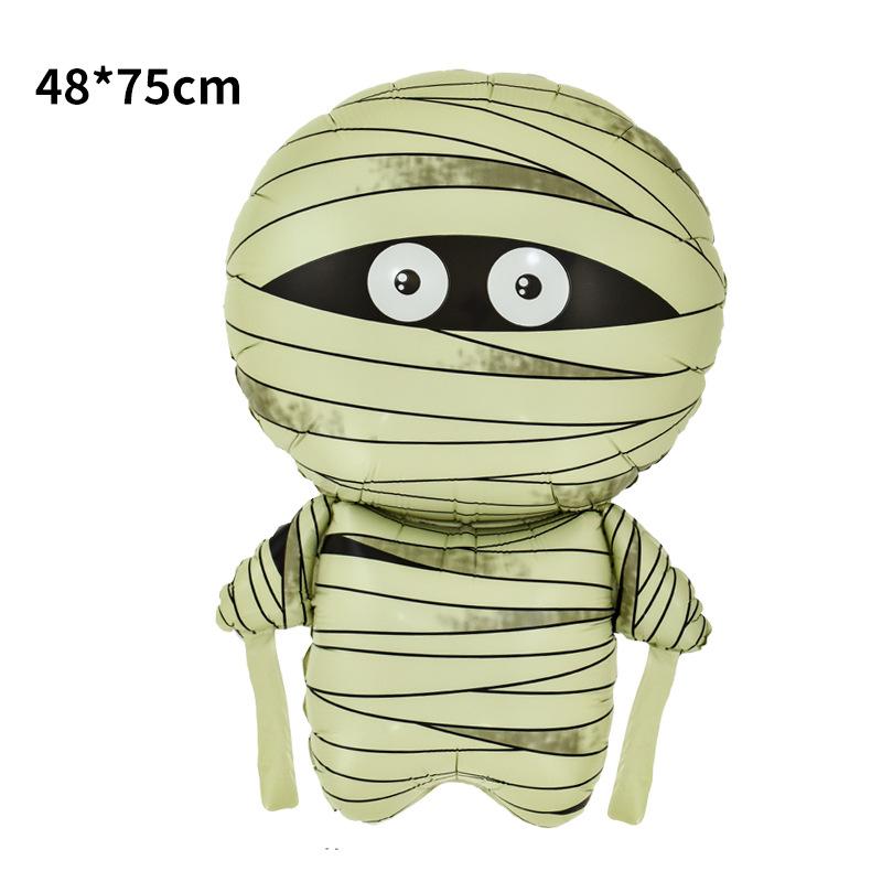 Halloween Party Aluminum Film Balloon Happy Halloween Happyhalloween Atmosphere Arrangement Alien
