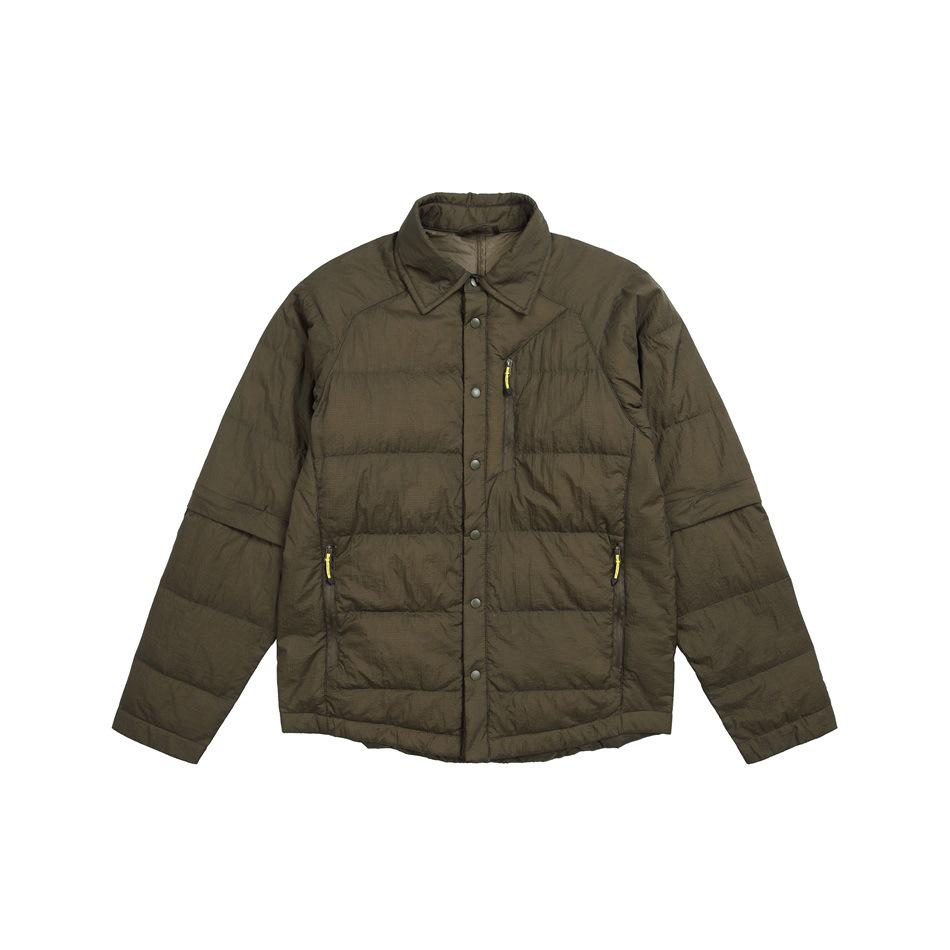 Winter Clearance: Unisex Lightweight Down Jacket with Detachable Sleeves (Y5272)