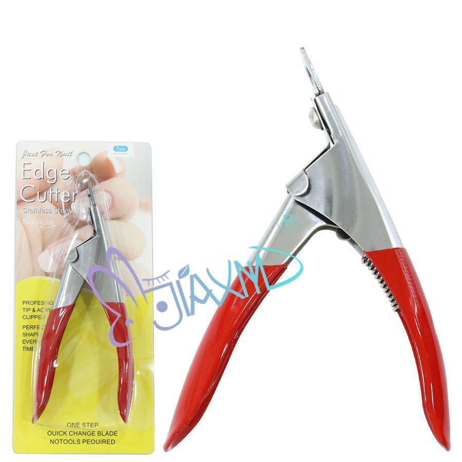 Adjustable Anti-Splash French Cut U-Shaped False Nail Clipper