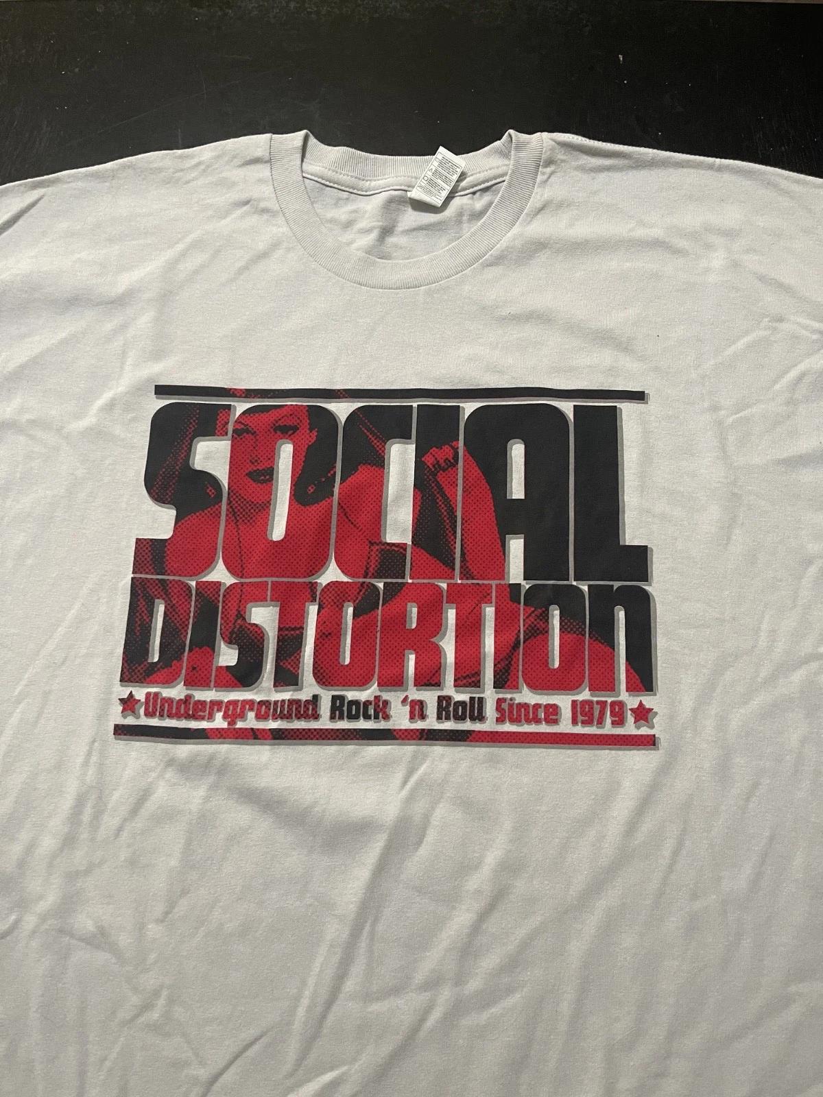 

Social Distortion Underground Rock n Roll T-Shirt, Light Gray, Size: 2XL XXL 3XL