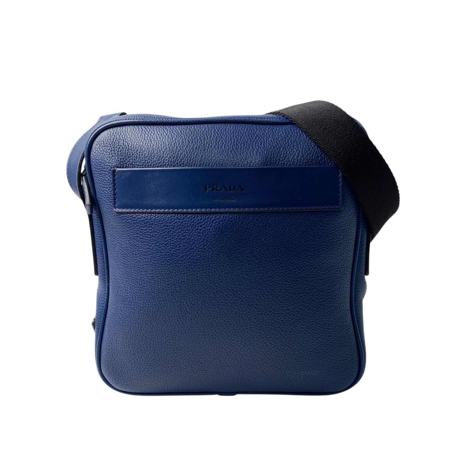 

Used PRADAShoulder Bag blue leather mens