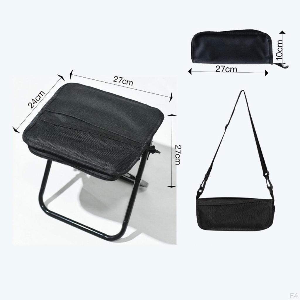 Camping Folding Stool Fishing Chair Small Foldable for Backpacking