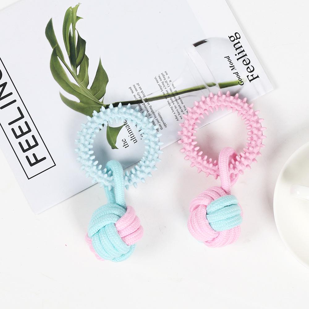 Durable TPR Dog Teething Stick: Bite-Resistant, Self-Play, Boredom Relief Toy