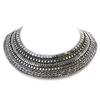 Les Trésors De Lily [N7037] - Collier Créateur 'Cléopatra' argenté