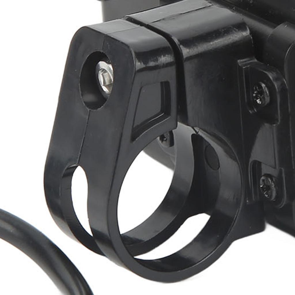 Electric Bicycle Display ABS Lightweight LED Display Meter With Waterproof Connector for Modification 48V
