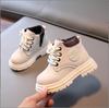Children Winter PU Leather Waterproof Plush Boots Girls Snow Boots Children Trend Fashion Kids Warm Boots Boys Cotton Shoes Kids