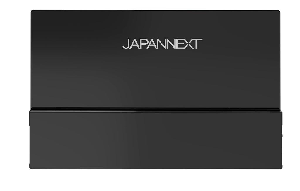 Refurbished JAPANNEXT Mobile Monitor with IPS Full HD 1920x1080 Resolution 14.1-inch Panel, (USB/Type C/Mac Compatible, Built-in Speakers, 100% sRGB,