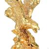 Eagle Statue Animal Figure Resin Sculpture Creative Ornament for Home Office Bookshelf Living Room