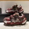 Color Block Chunky Sneaker for Men/Women Designer Bottom Running Shoes Fashion Casual Increased Internal High Platform Shoes