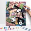 Disney Goofy Ice Cream Oil Paint by Numbers Painting Kit Handmade Diy Home Decoration Gift