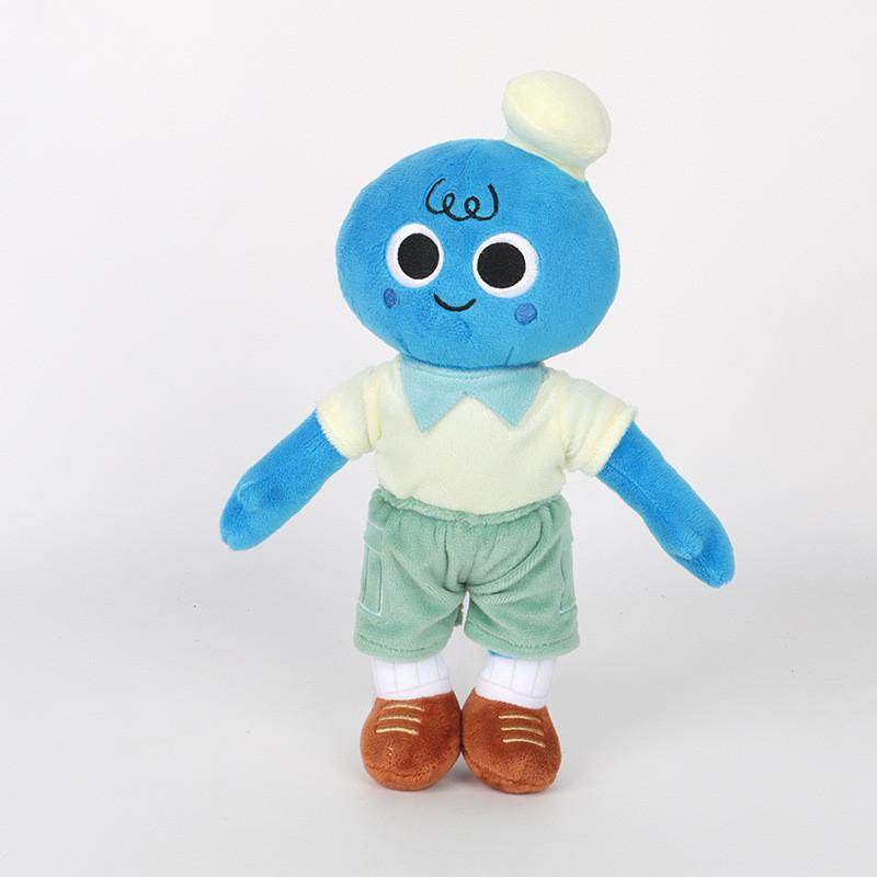 Plush Toys Peak Mushroom Chef Figurine Short Material Home Decor Children Play