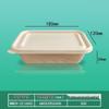 Einweg-Takeaway-Behälter aus Maisstärke mit Deckel