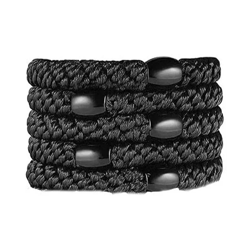 

5 шт. Корейская красота Хорошая эластичность Резинки для волос Кольца Веревка Скранчи для женщин Девочек Ребенка Повседневный Праздничный Подарок Аксессуары для волос