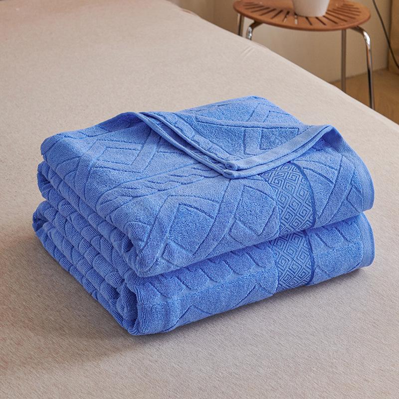 Vintage Baumwoll-Handtuchdecken für Betten Sommer Frottee-Handtuchdecke Sofabezug Bettwäsche Bettbezug für Bett Decken zum Überwerfen