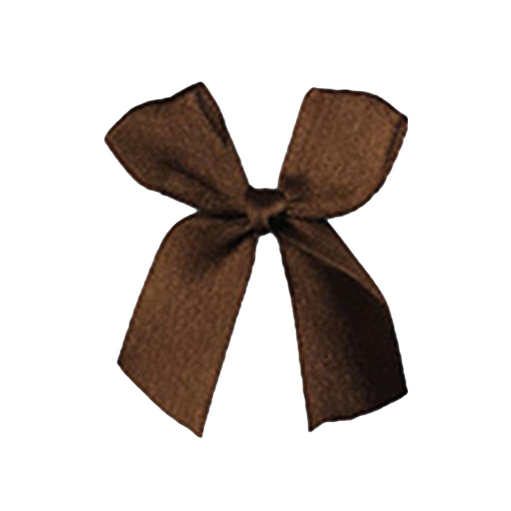 500 Stück Elegante Bunte Satin-Schleifen Elegante Geschenkverpackung Schmetterlingsknoten Polyester Schleifenknoten für Hochzeiten Feierlichkeiten