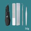 25° Slant Edge Nail Clipper Wide Opening Stainless Steel Eagle Beak Oblique Toe Nail Trimmers Professional Toenail Tools