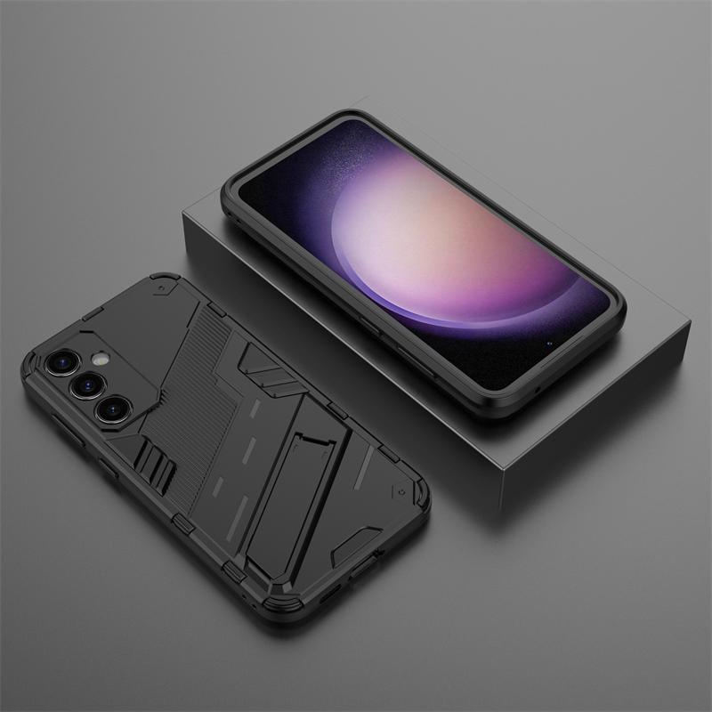 For Samsung Galaxy S23 FE Case For Samsung S23 FE Cover Coque Punk Armor Shockproof KickStand Phone Bumper Samsung S23 FE