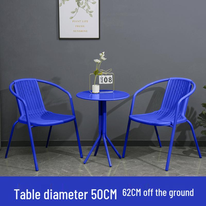 European Style Outdoor Cafe Milk Tea Table and Chair Set