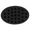 Big Holes Sponge Brush Double-Sided Twist Hair Sponge Barber Tool Hair Sponge Brush  Home Use