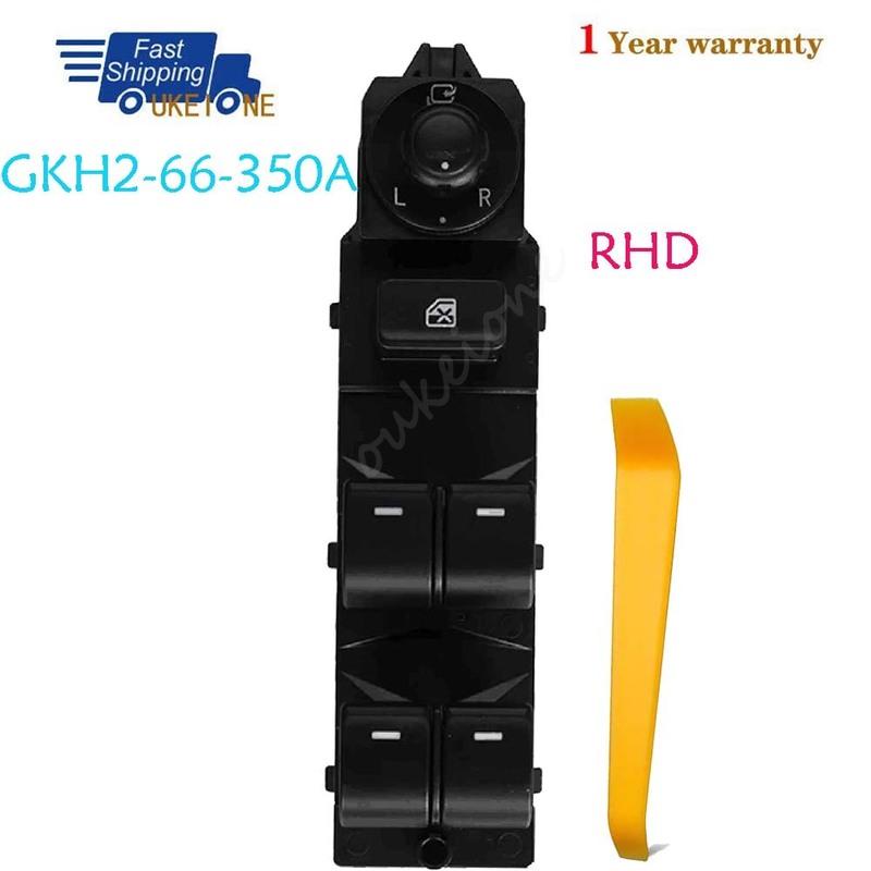 

GKH2-66-350A For Mazda 6 2014 2015 2016 Front Right RHD Electric Power Lifter Window Switch Button Car Accessories