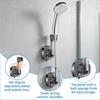 Plastic Shower Head Bracket Shower Head Holder For Perfect Water Direction Control In Bathroom For Kids And Small Animal
