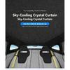 Car Sunroof Insulation Roof Visor For Volkswagen VW Tiguan 5N 2010~2017 16 Anti-UV Electrostatic Adsorption Sky Curtain Sunshade