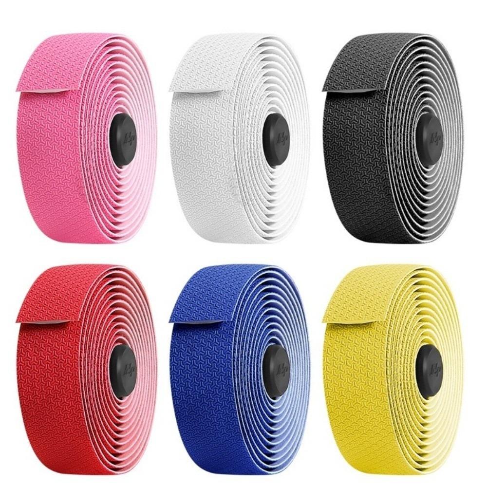 PU Bike Bar Tape with End Plugs Road Bike Handlebar Tape Cycling Gear Handlebar Tape Cycling