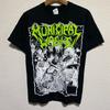 Unisex Shirt Cotton Oversize Large Size Free Shipping MUNICIPAL WASTE Band T  Black Anvil Made S