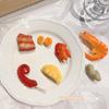 Kewei Shrimp Pork Belly Hair Accessories Korean Style Barrettes Women Hair Clips Fast Food Hairpin